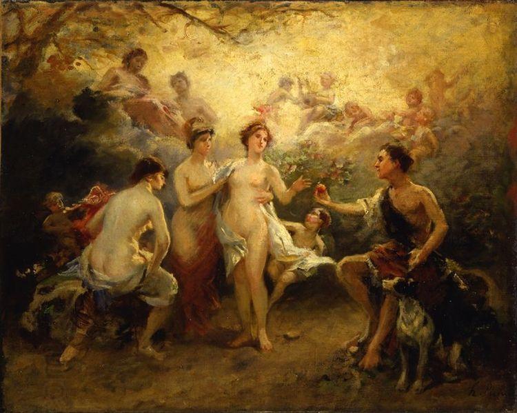 Henri-Pierre Picou Judgement of Paris oil painting picture